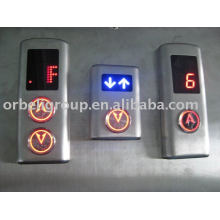 Panel de operación del aterrizaje del elevador (LOP, COP), piezas del elevador